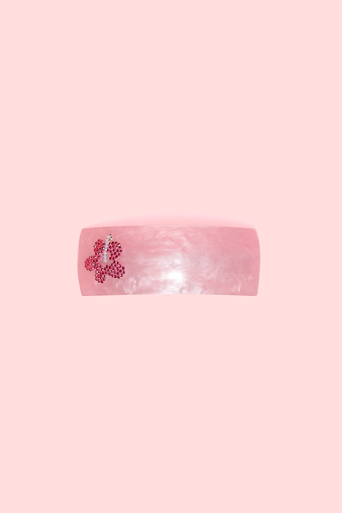 Barbie™ Rhinestone Flower Barrette Hair Clip - Image 2