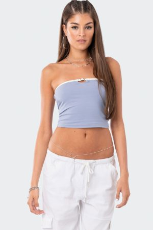 Colby Belted Tube Top