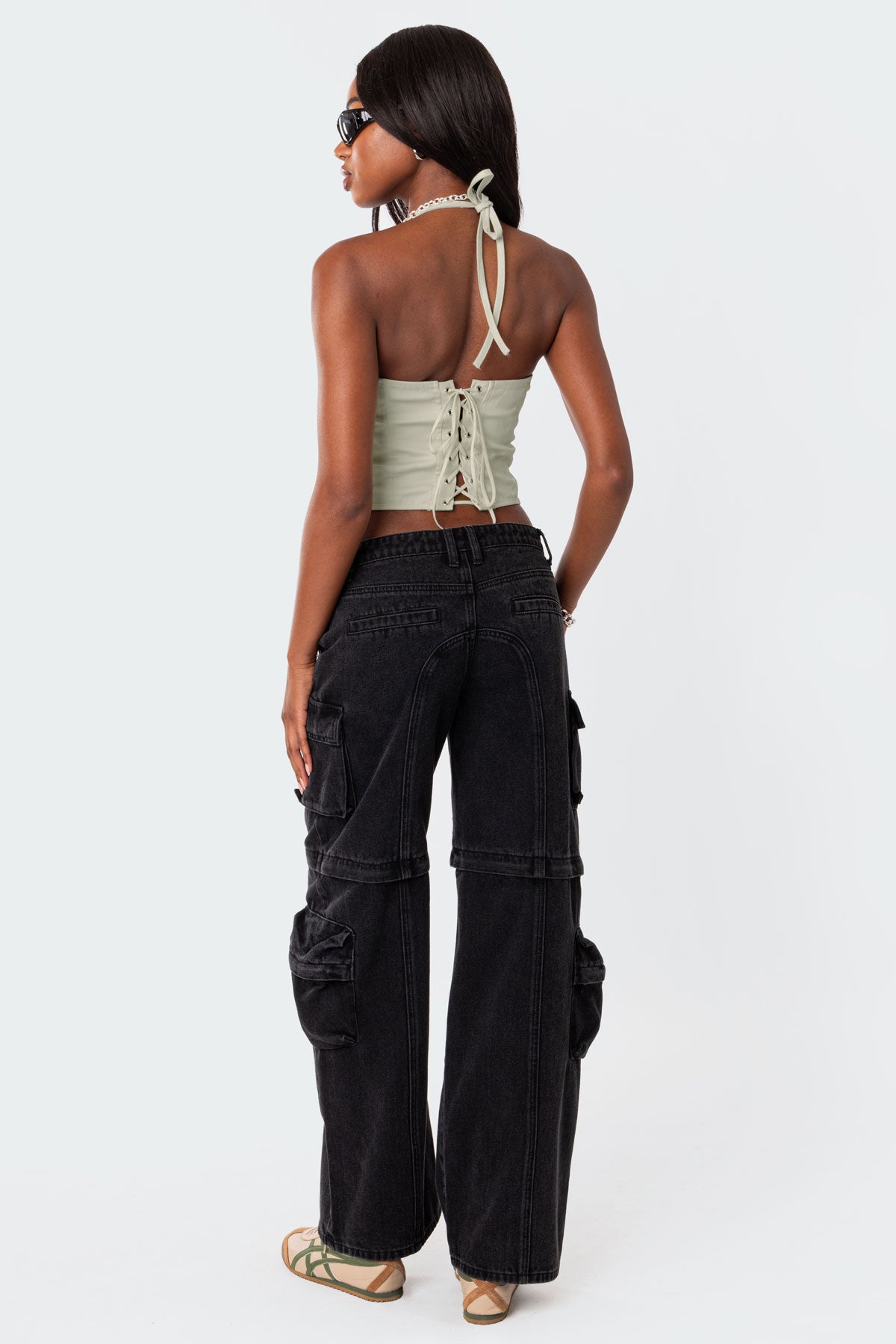 Emmeline Bustier Lace Up Corset - Image 2