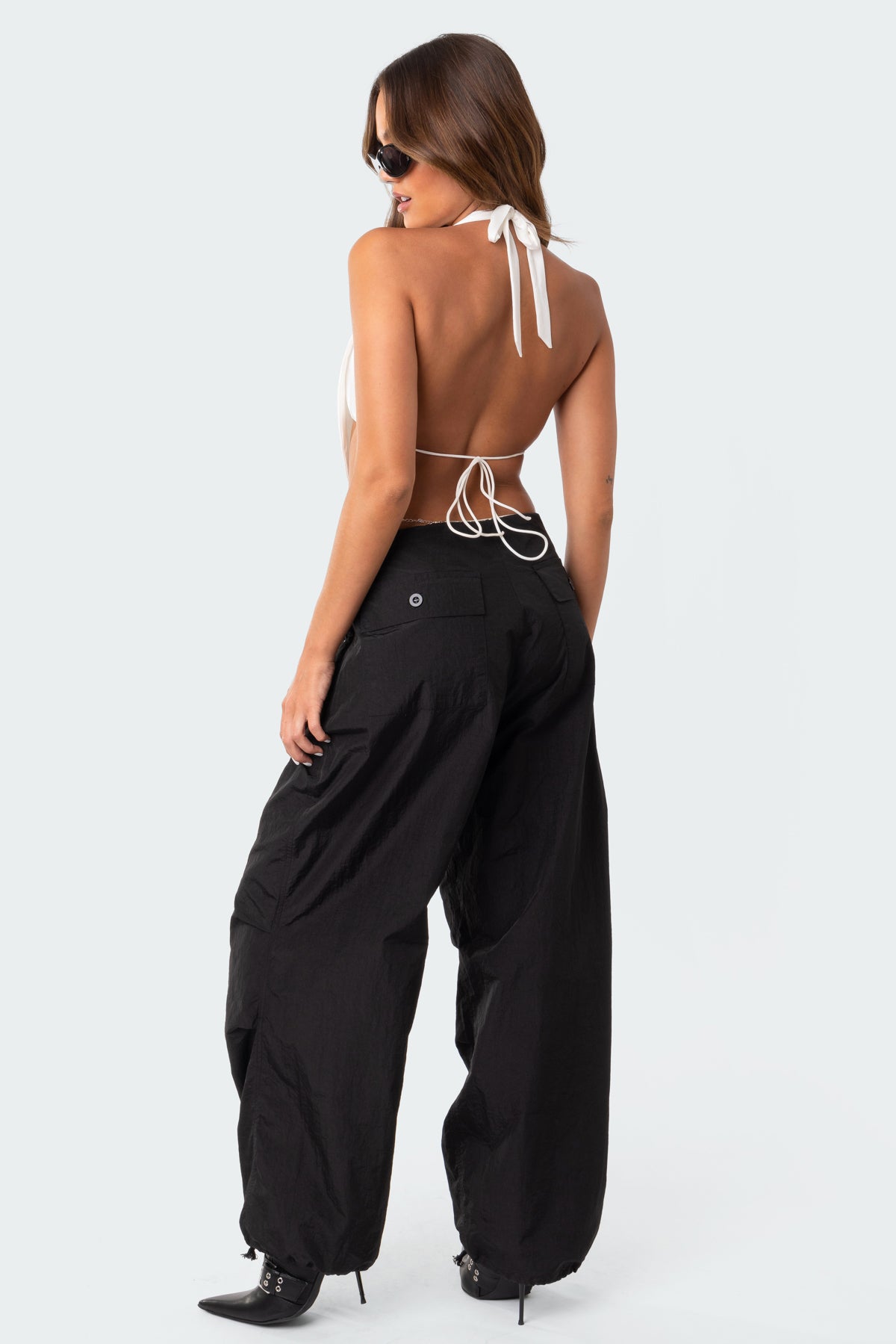 Monique Cropped Open-Back Top - Image 5