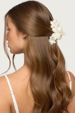 Flower Claw Clip
