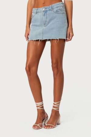 Jessie Denim Mini Skirt