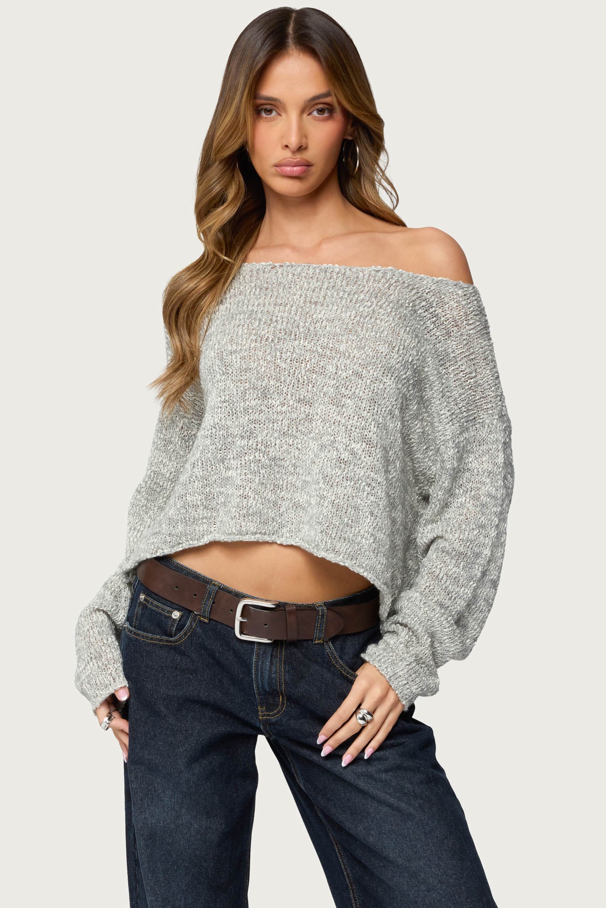 Florentina Off Shoulder Sweater - Image 2