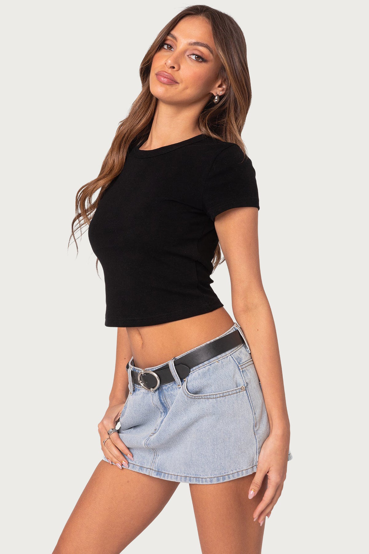 Better Basics Cropped T Shirt - Image 3