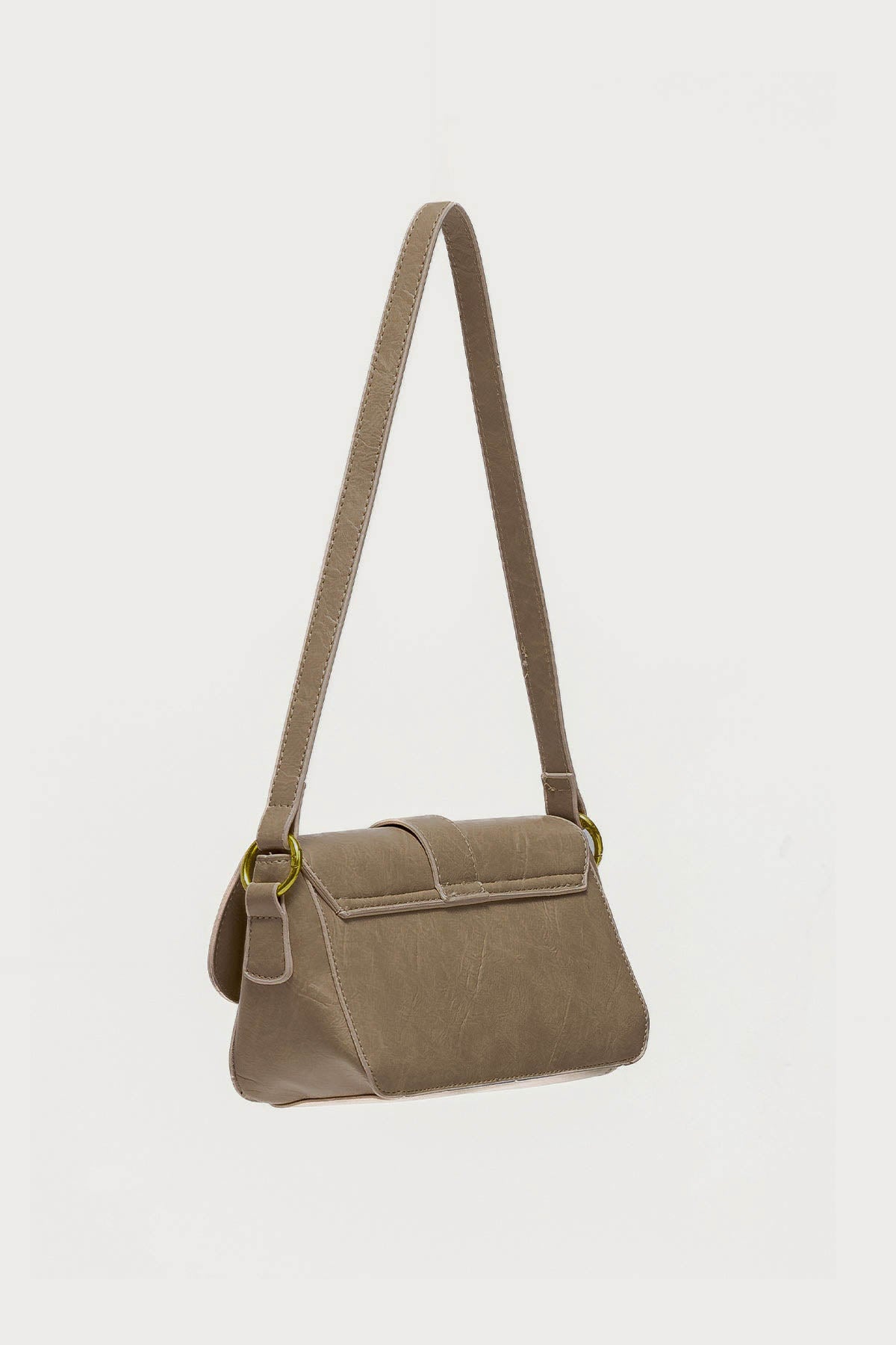Faux Leather Buckle Bag - Image 3