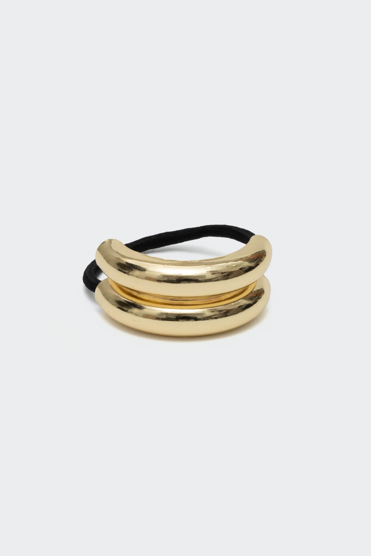 Sleek Double Cuff Hair Tie - Image 2