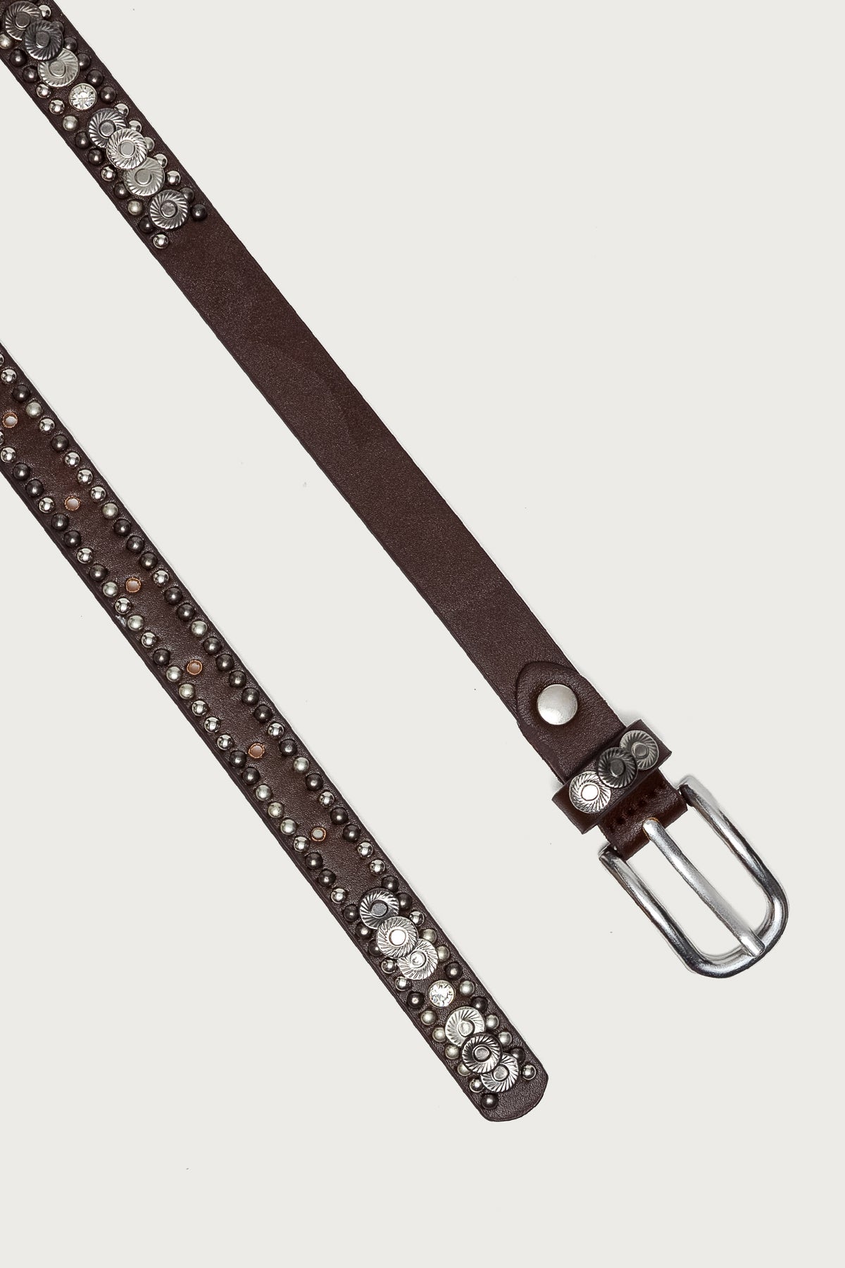 Get Studded Faux Leather Belt - Image 3