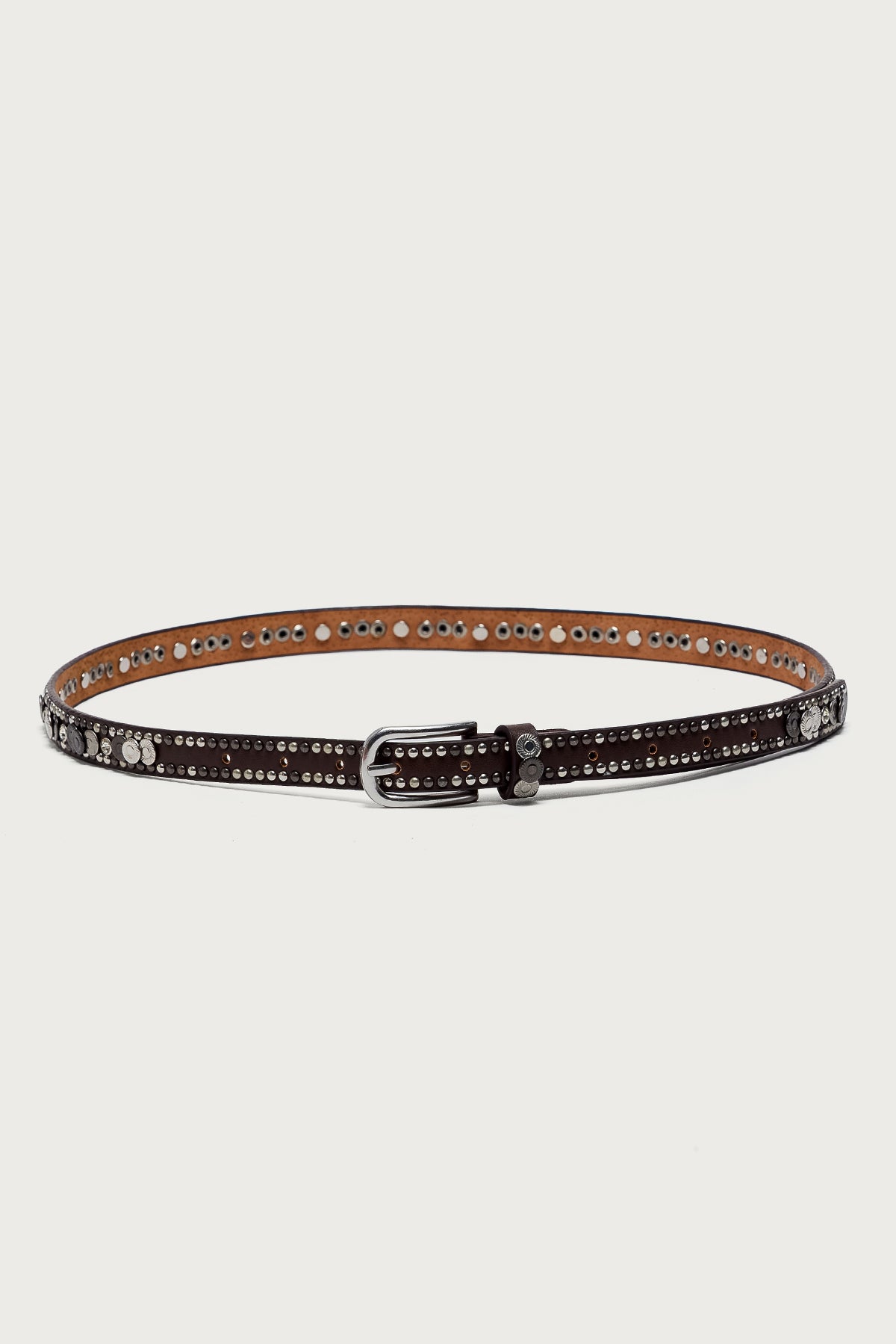 Get Studded Faux Leather Belt - Image 2