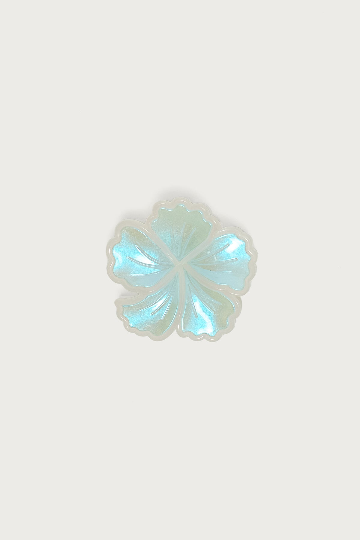 Iridescent Flower Claw Clip - Image 2