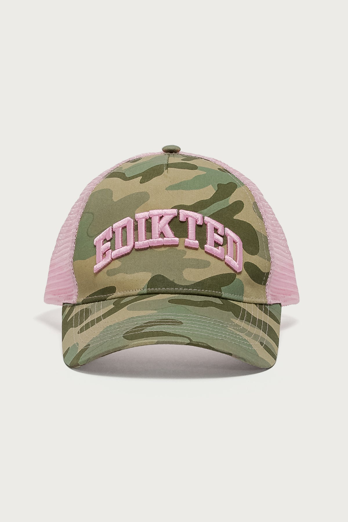 Edikted Core Camo Trucker Hat - Image 2