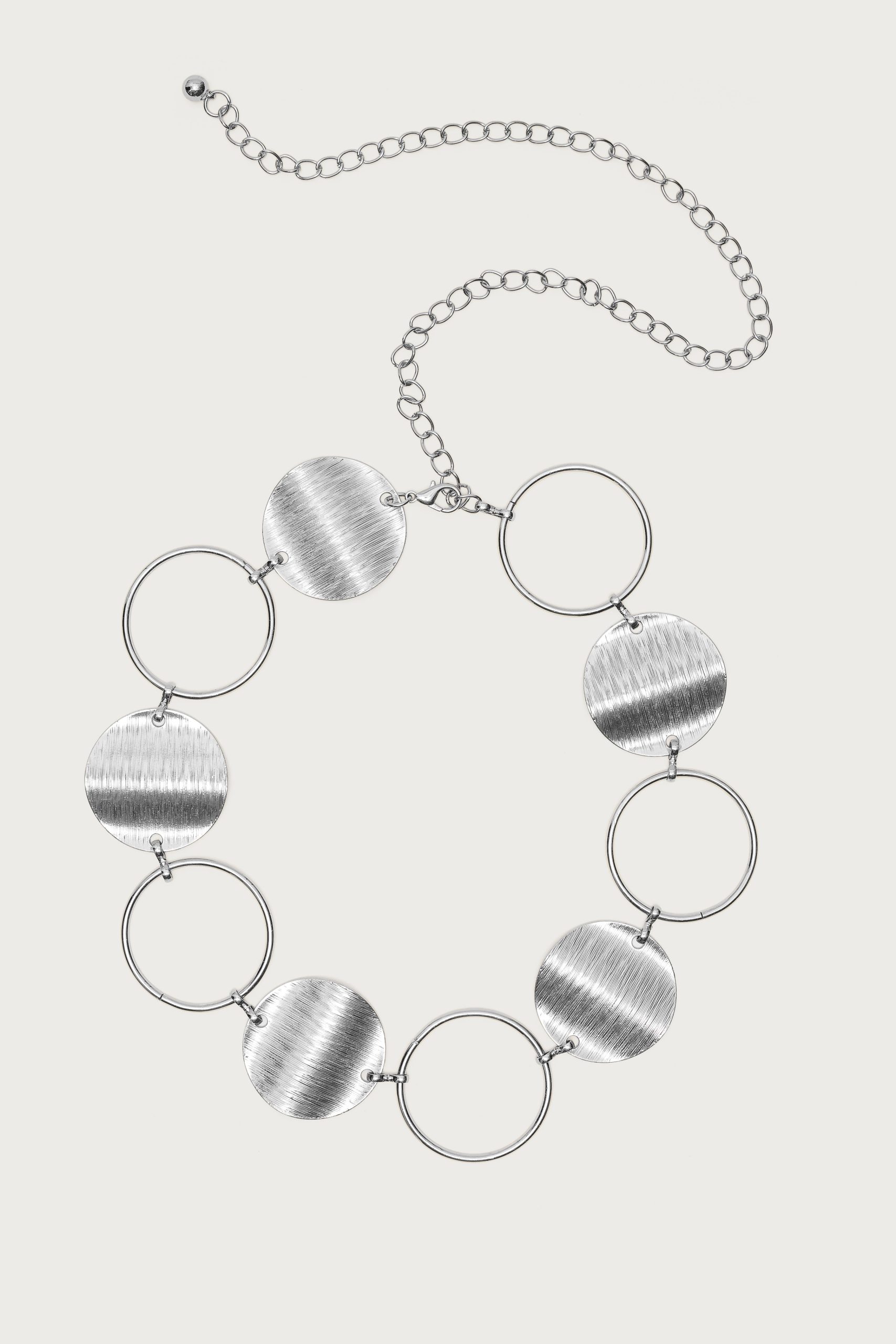 Chunky Circle Chain Belt - Image 2
