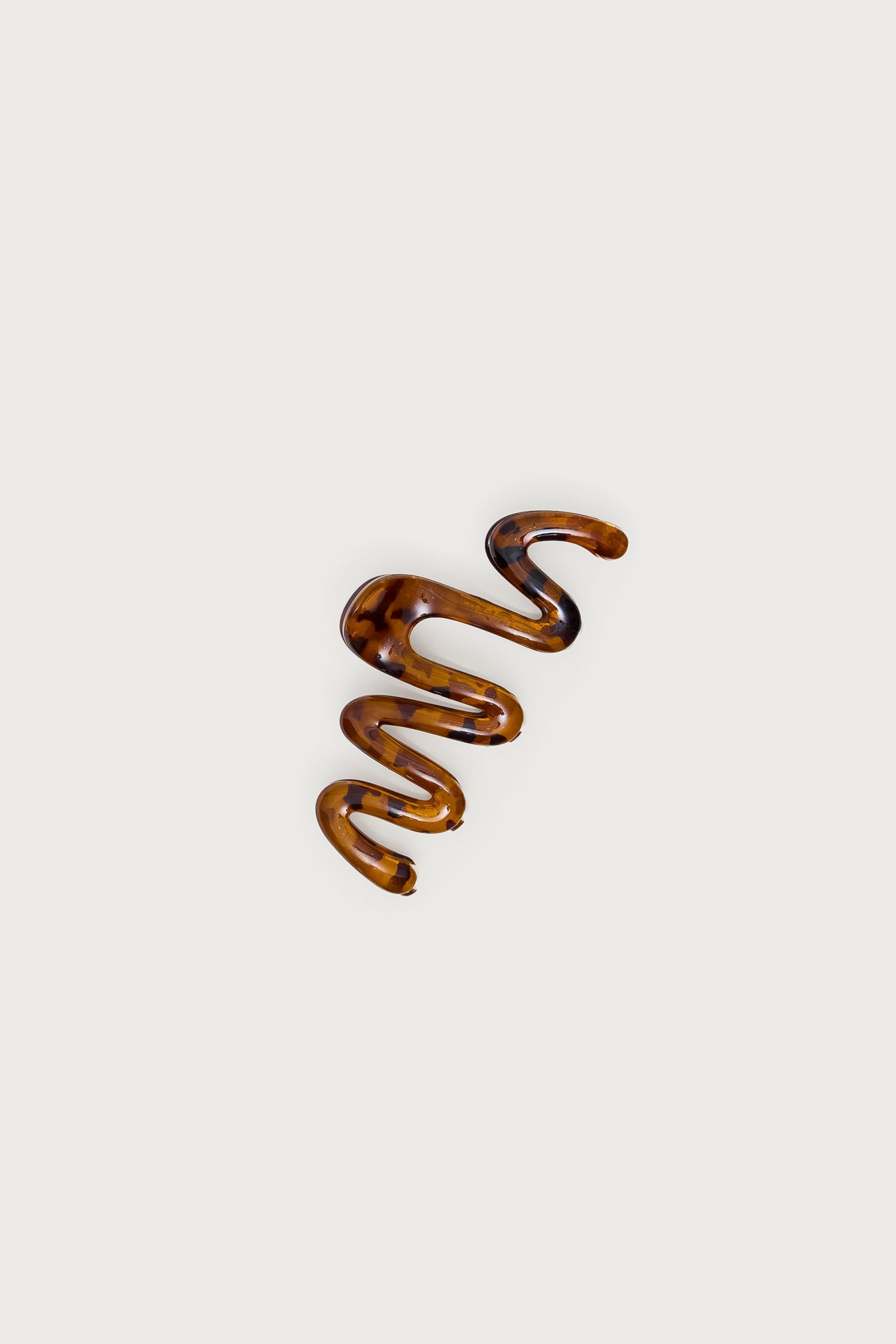 Tortoise Abstract Claw Clip - Image 2
