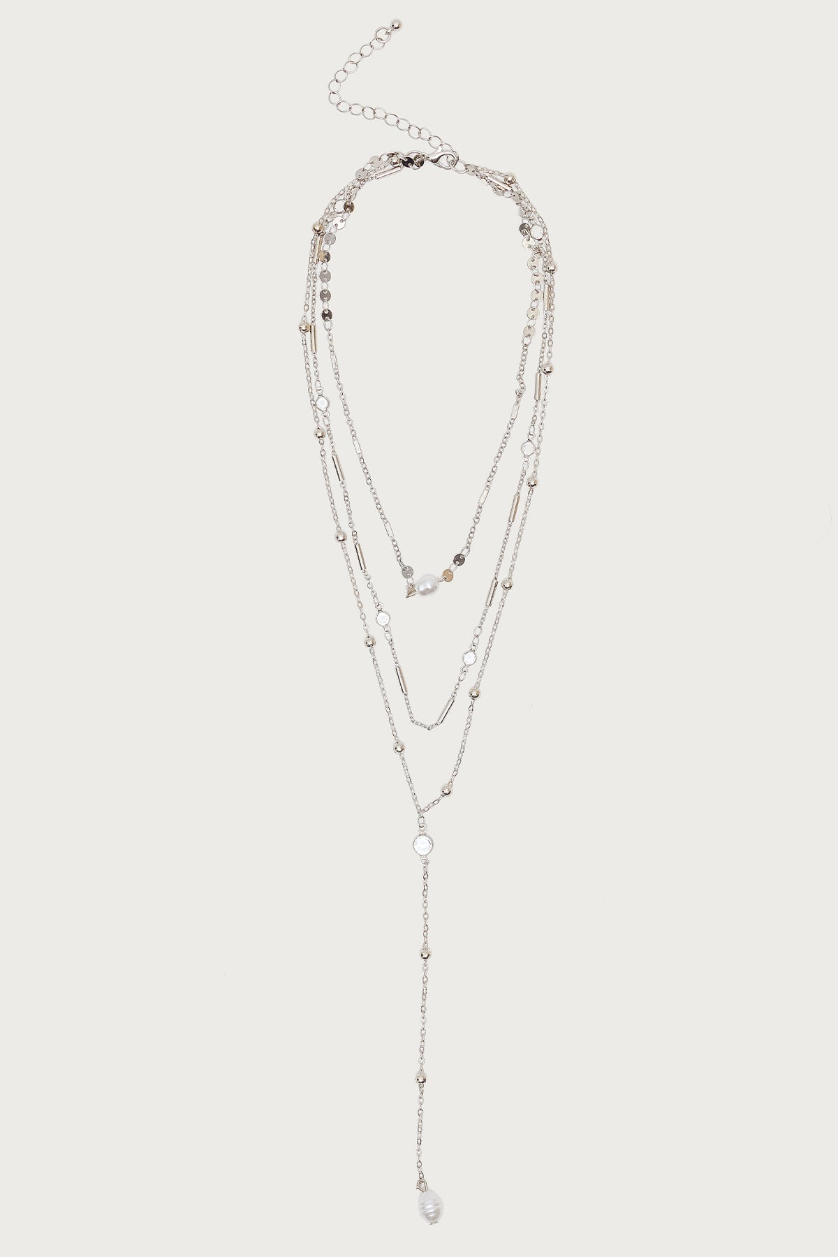 Layered Cascading Necklace - Image 2