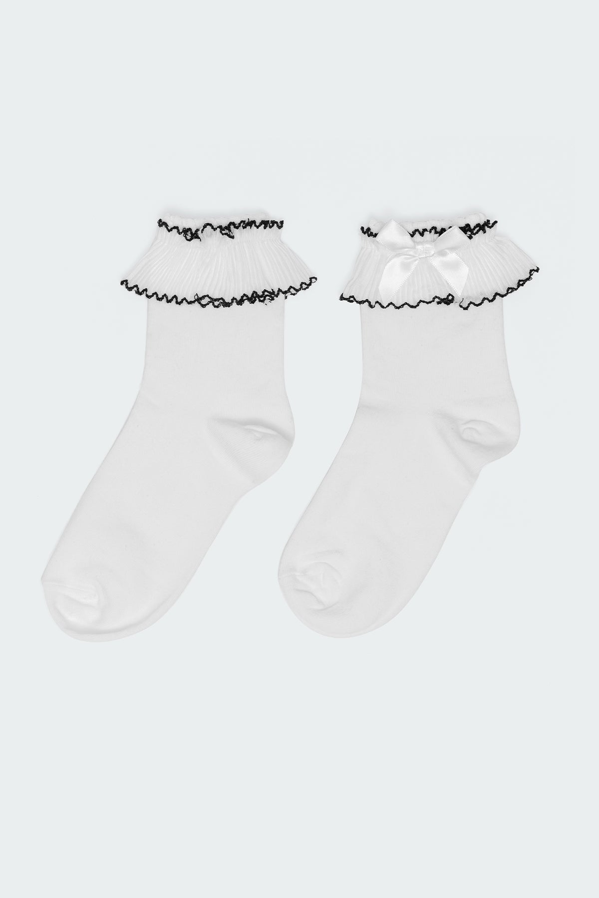 Ruffle & Bow Socks - Image 3