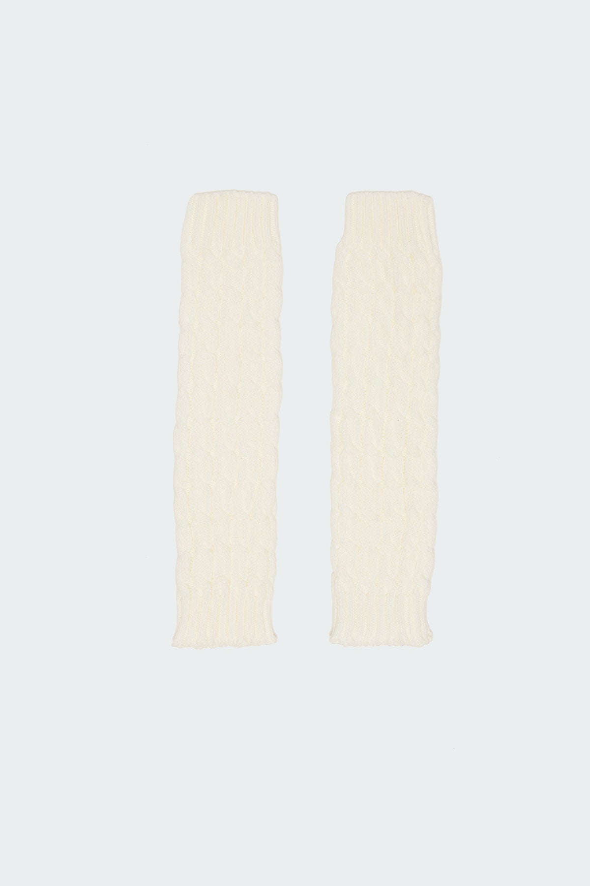 Cable Knit Leg Warmers - Image 3