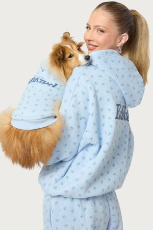 Flower Power Pet Hoodie