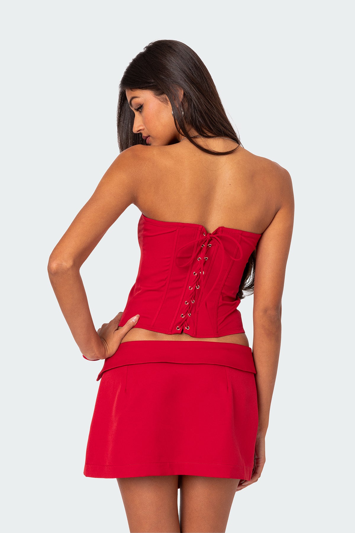 Selena Lace Up Corset - Image 4