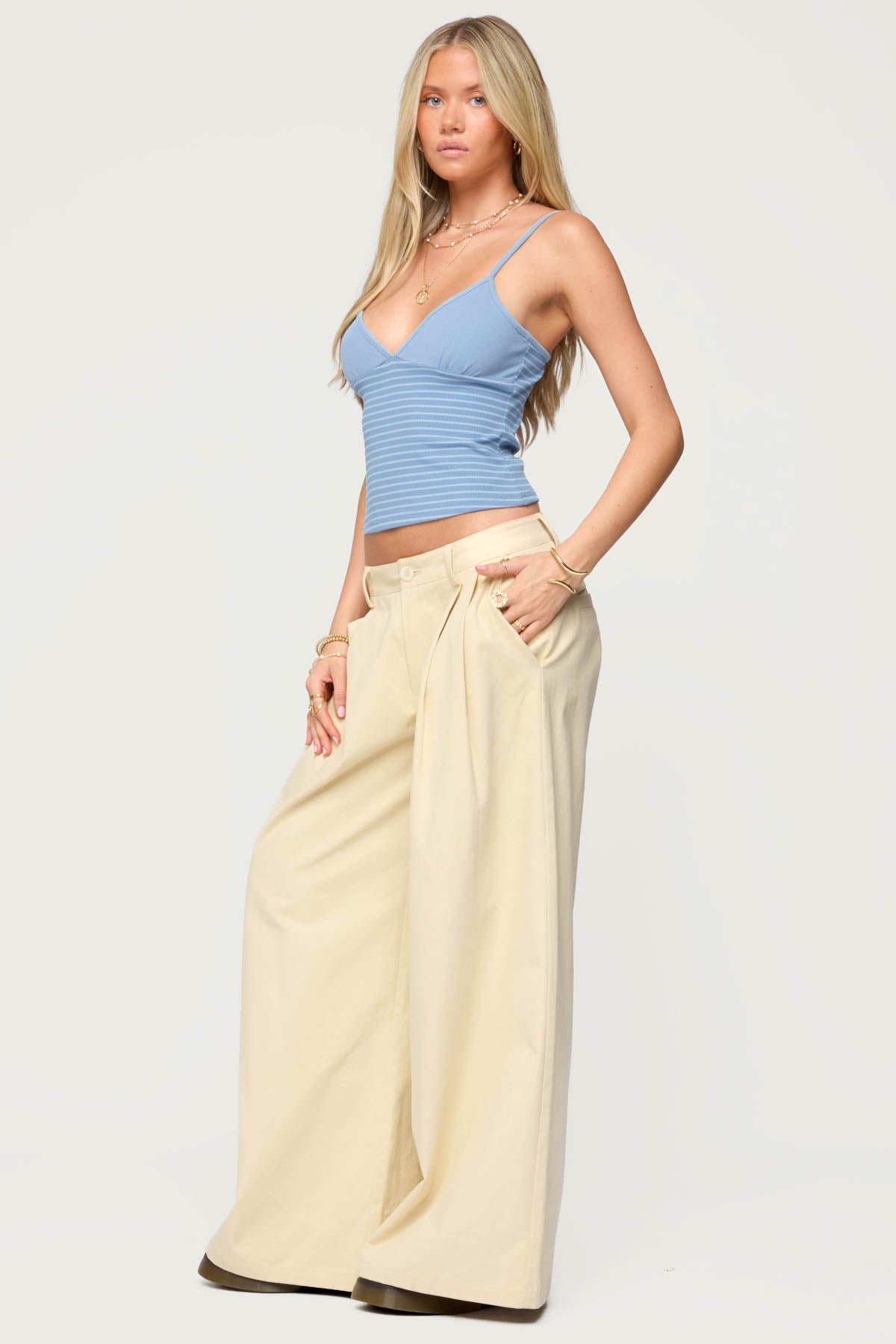Hemsley Striped Ribbed Tank Top - Image 4