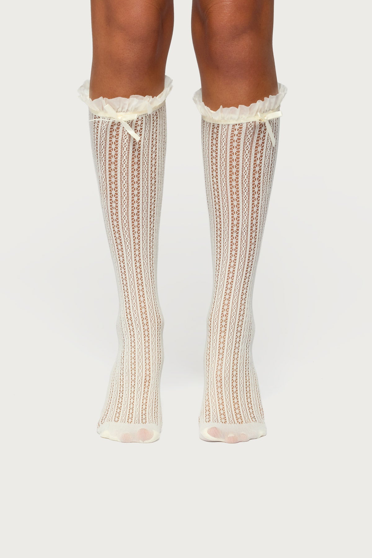 Sheer Lace Socks - Image 4