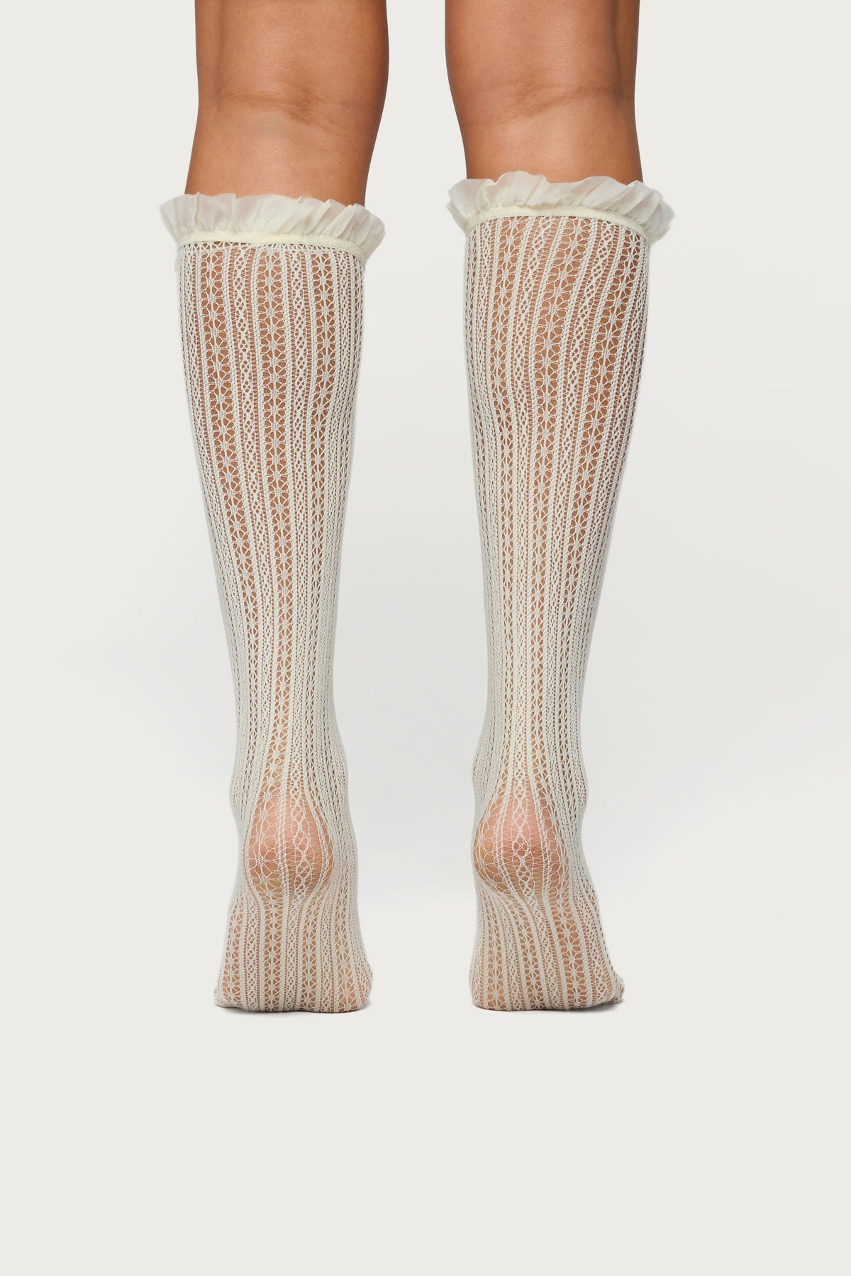 Sheer Lace Socks - Image 5