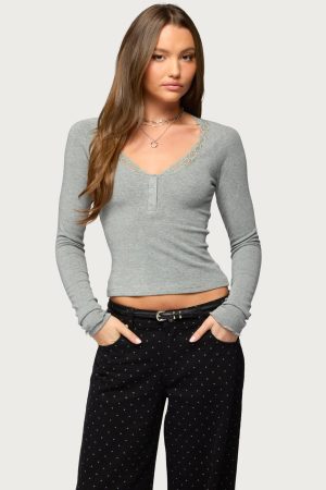 Shanah Lacey Henley Top