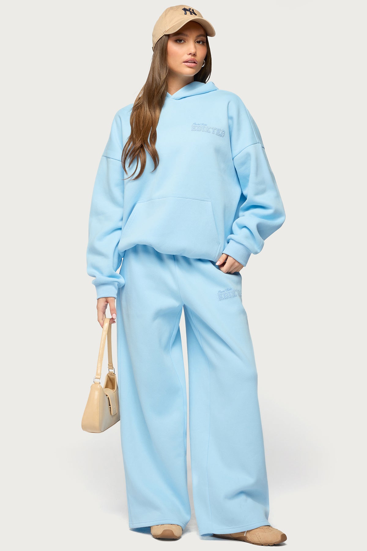 Pastel Edit Edikted Oversized Hoodie - Image 6