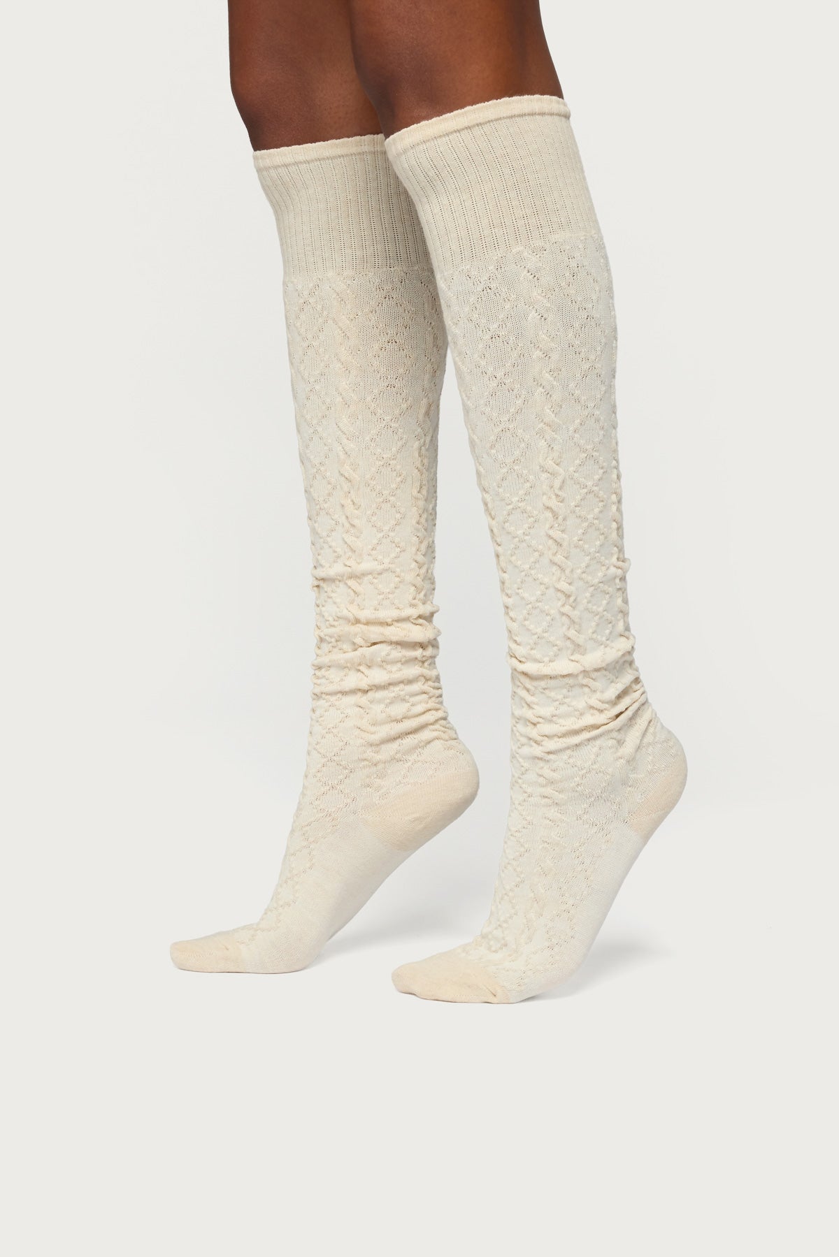 Cable Knit Socks - Image 2