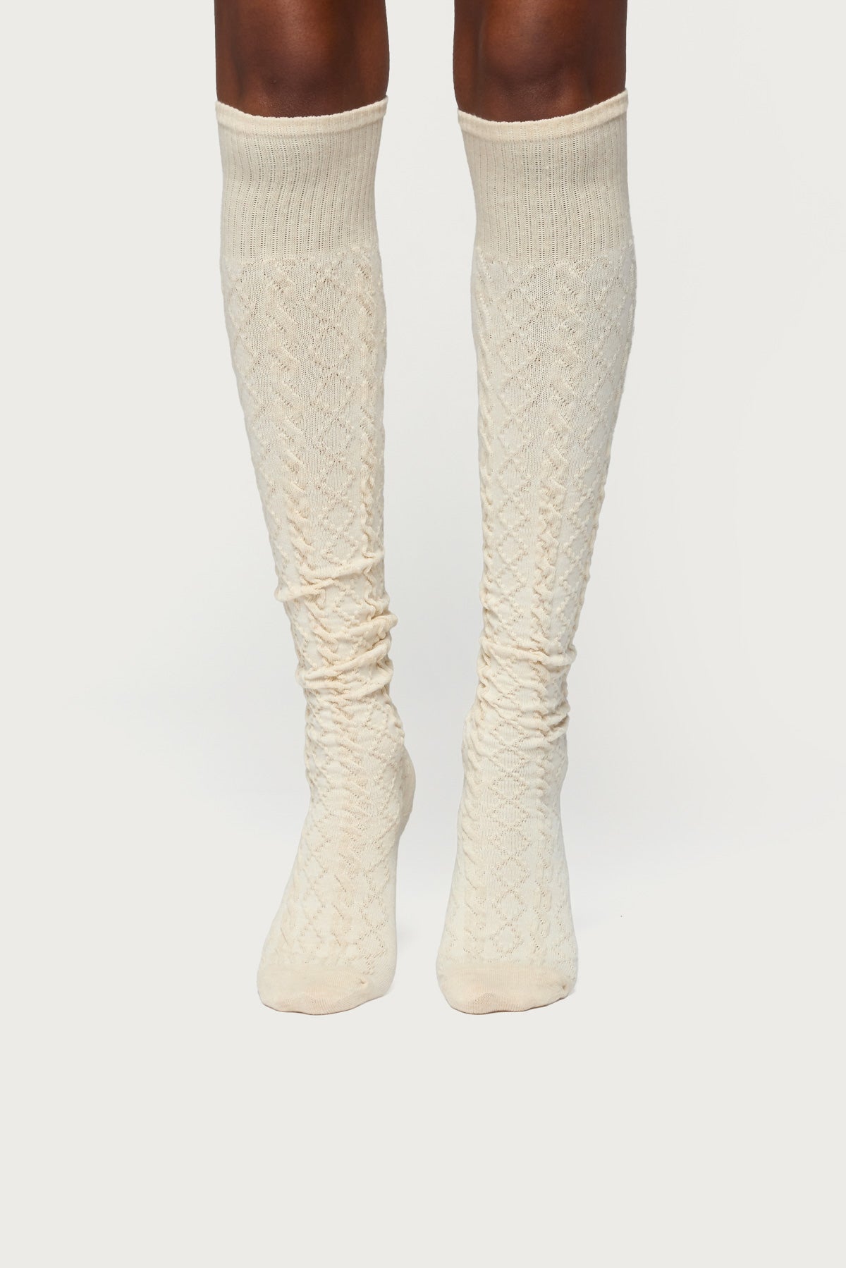 Cable Knit Socks - Image 3