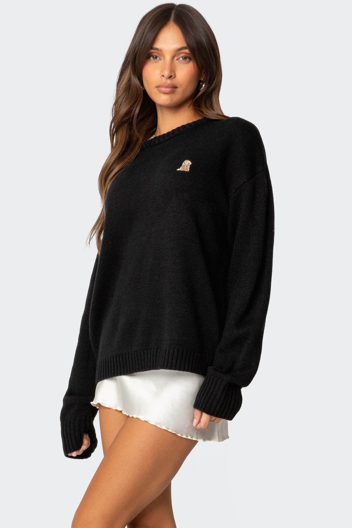 Puppy Love Embroidered Sweater - Image 3