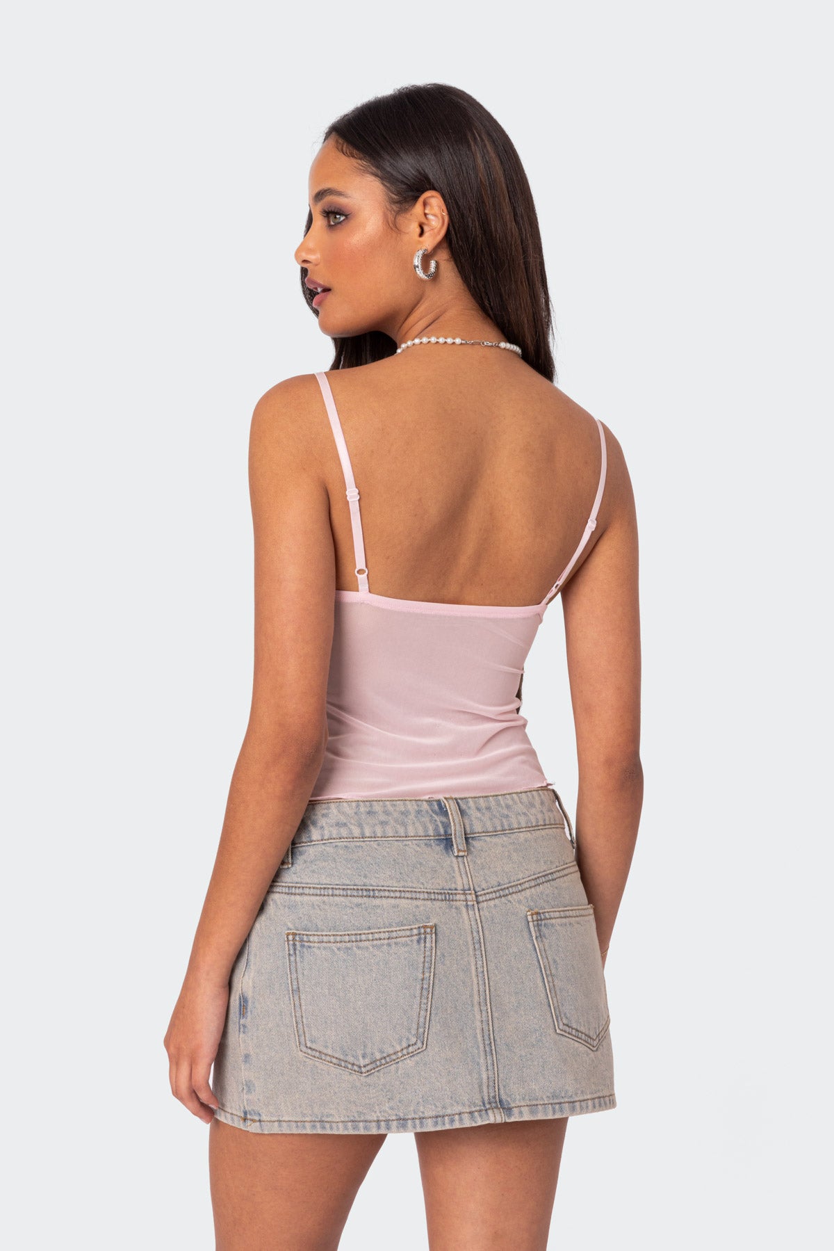 Serafina Sheer Mesh Tank Top - Image 4