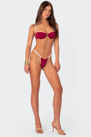 Leanna Contrast Bikini Bottom