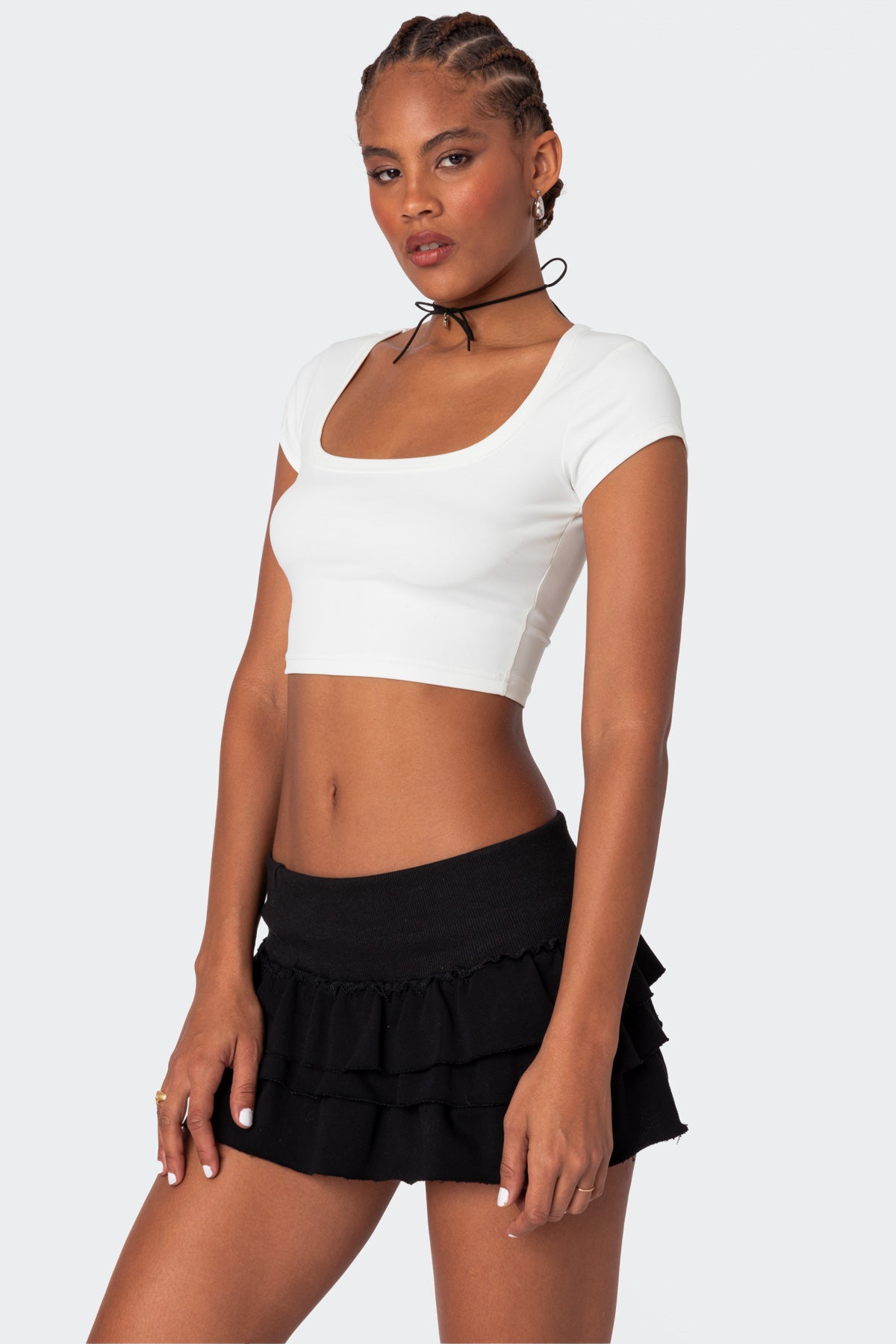 Ricki Cropped T Shirt - Image 4