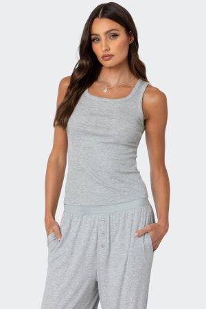 Kylian Ribbed Tank Top