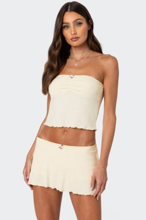 Dosina Pointelle Tube Top