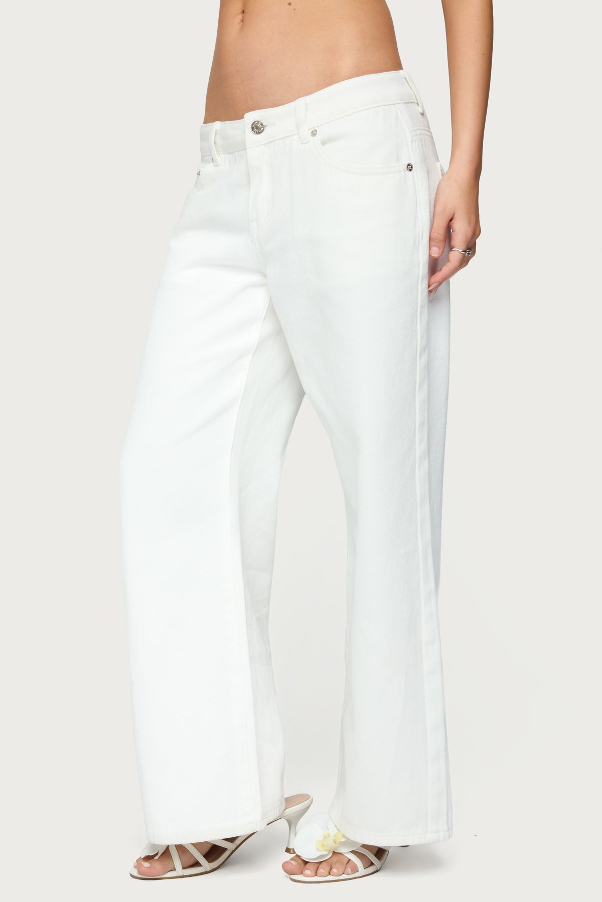 Petite Roman Low Rise Baggy Jeans - Image 4