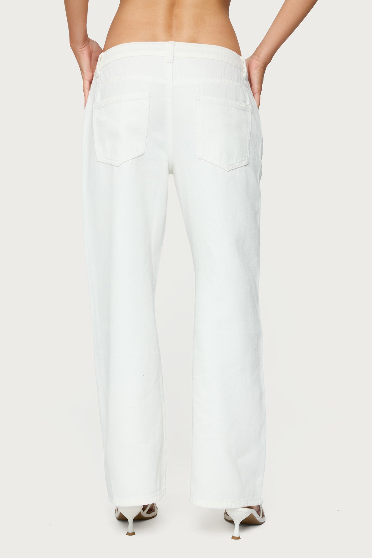 Petite Roman Low Rise Baggy Jeans - Image 5