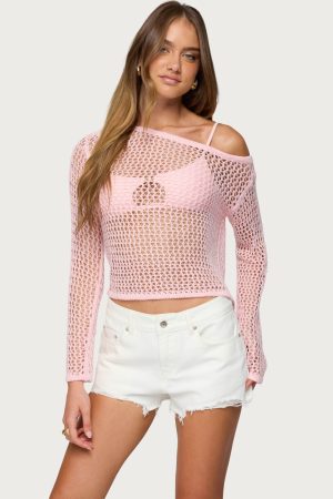 Inara Off Shoulder Crochet Top
