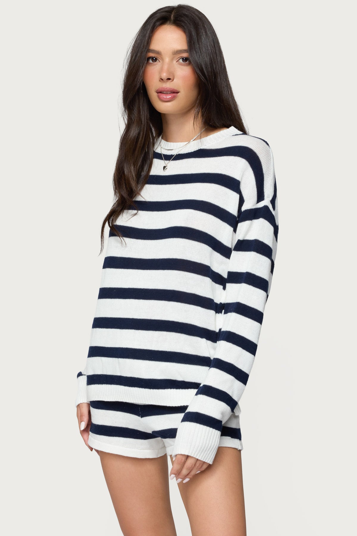 Amaris Oversized Striped Sweater - Image 3