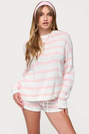 Amaris Oversized Striped Sweater