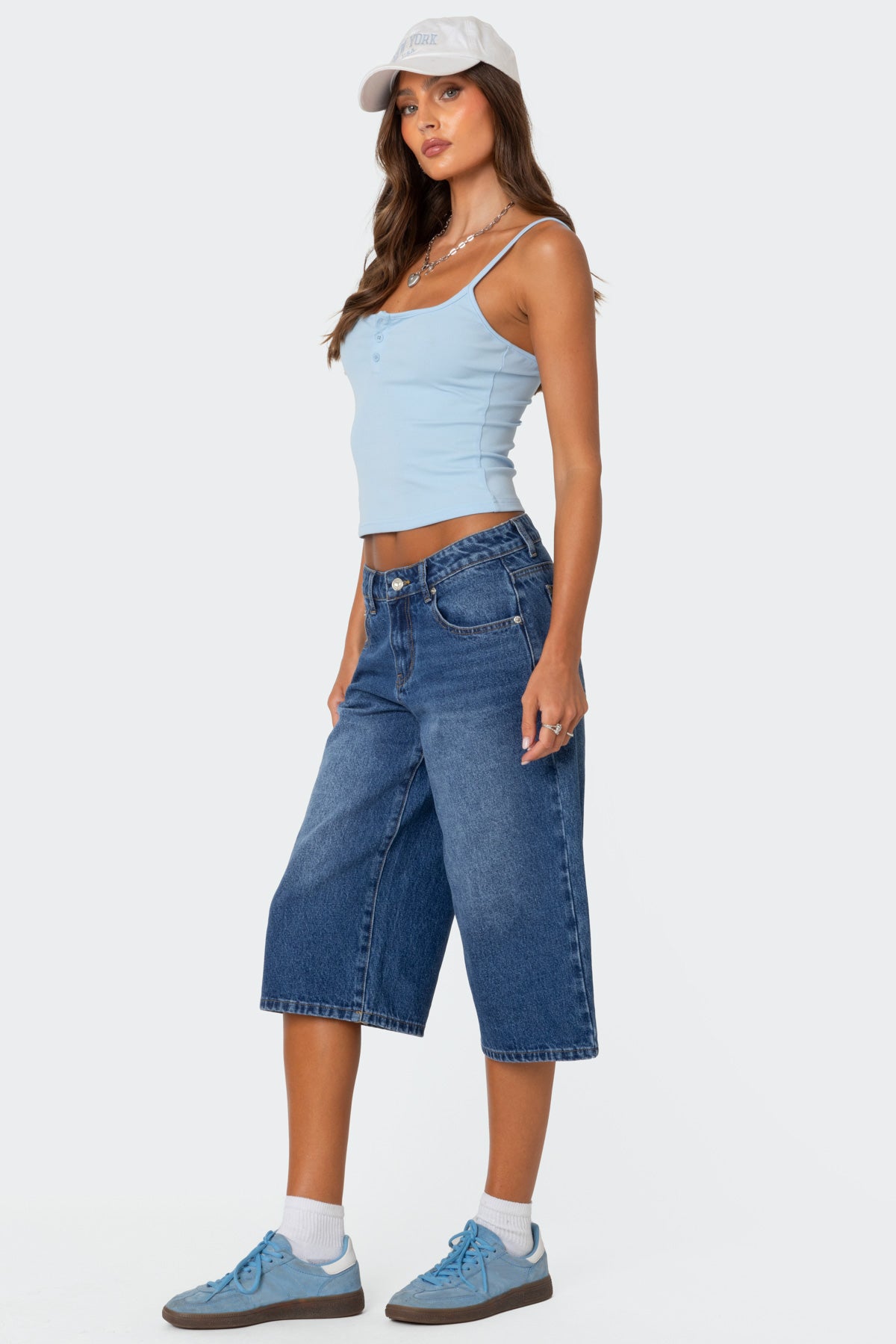Ribbed Henley Tank Top - Image 5