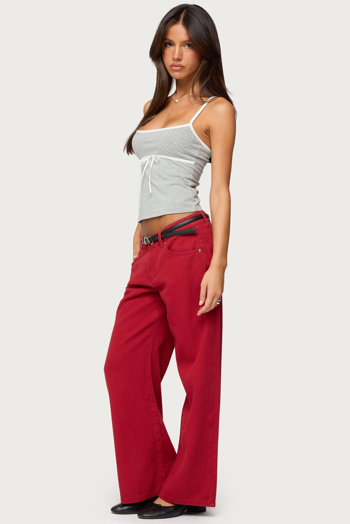 Petite Roman Low Rise Baggy Jeans - Image 4