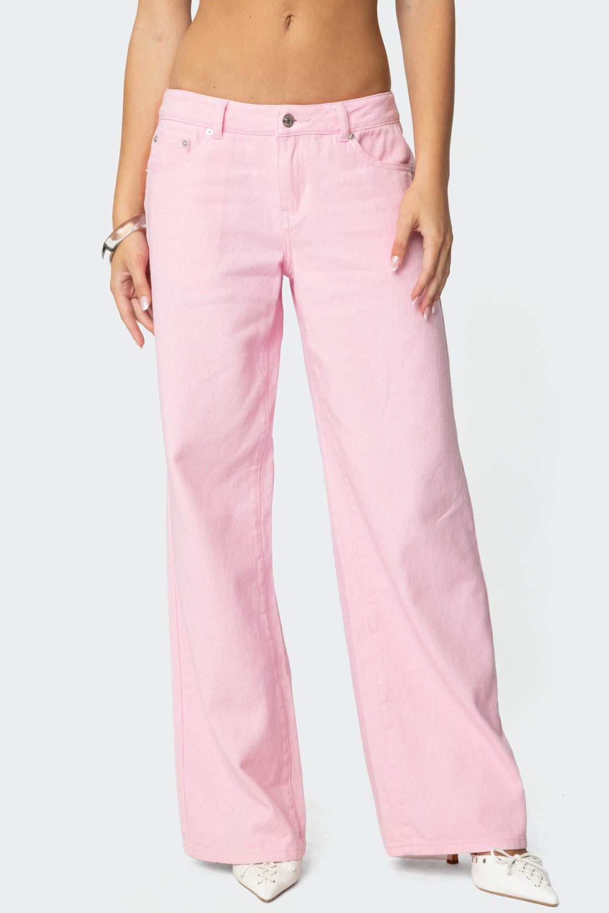 Roman Low Rise Baggy Jeans - Image 2
