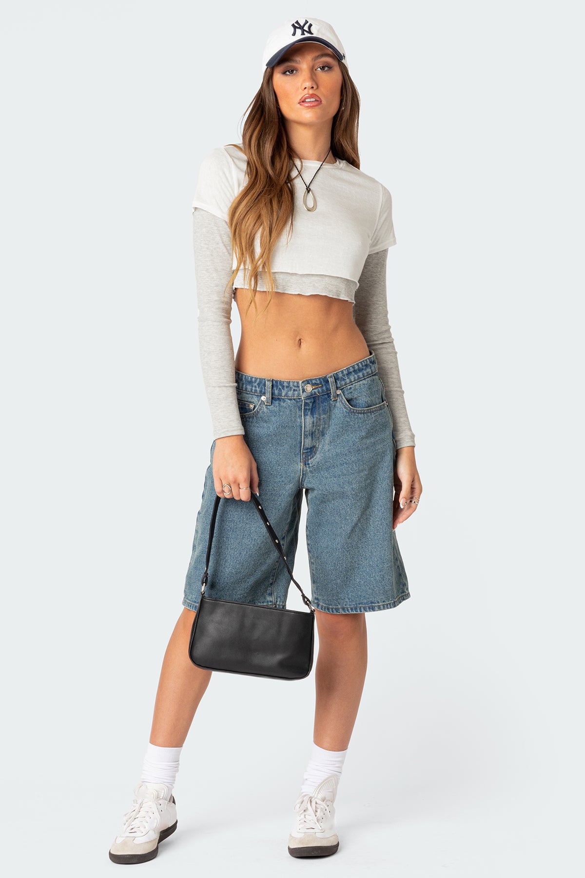 Layered Long Sleeve T Shirt - Image 2