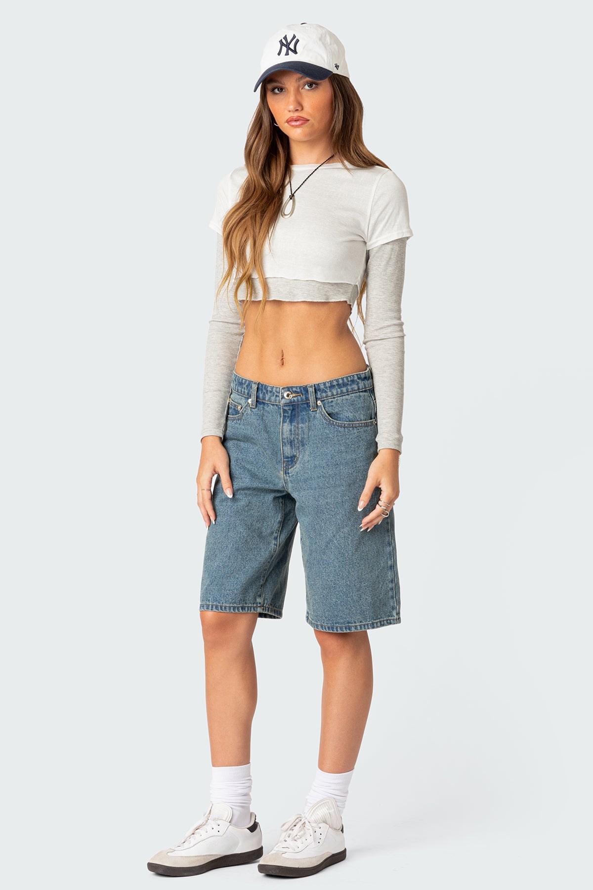 Layered Long Sleeve T Shirt - Image 5