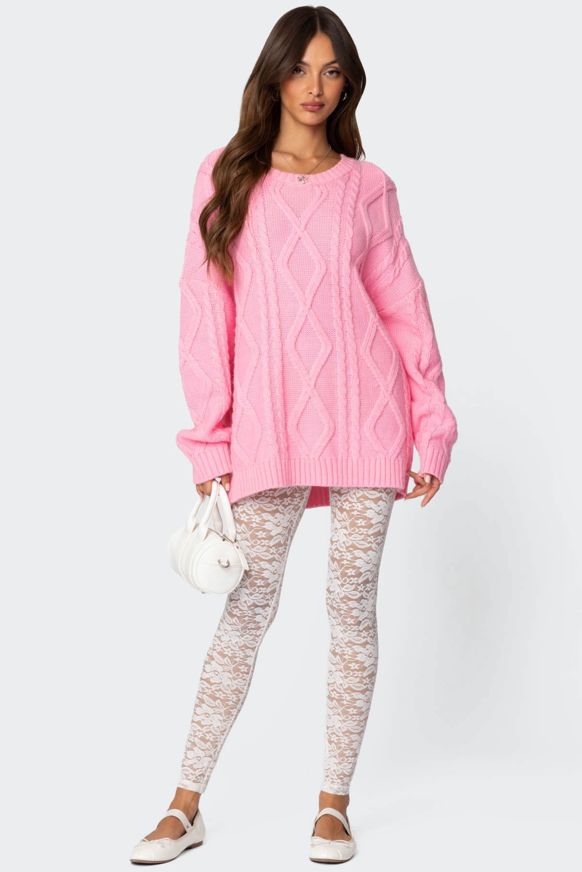 Sheer Lace Leggings - Image 3