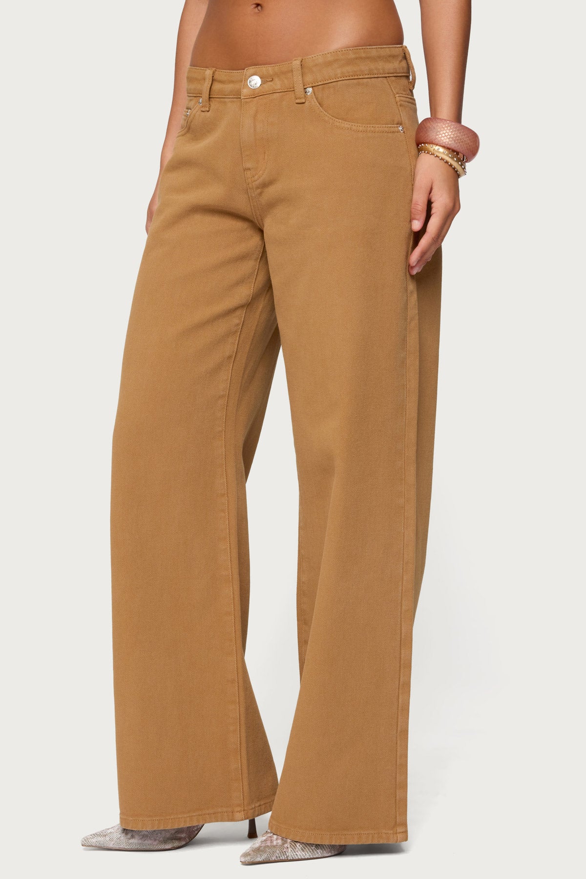 Roman Low Rise Baggy Jeans - Image 3