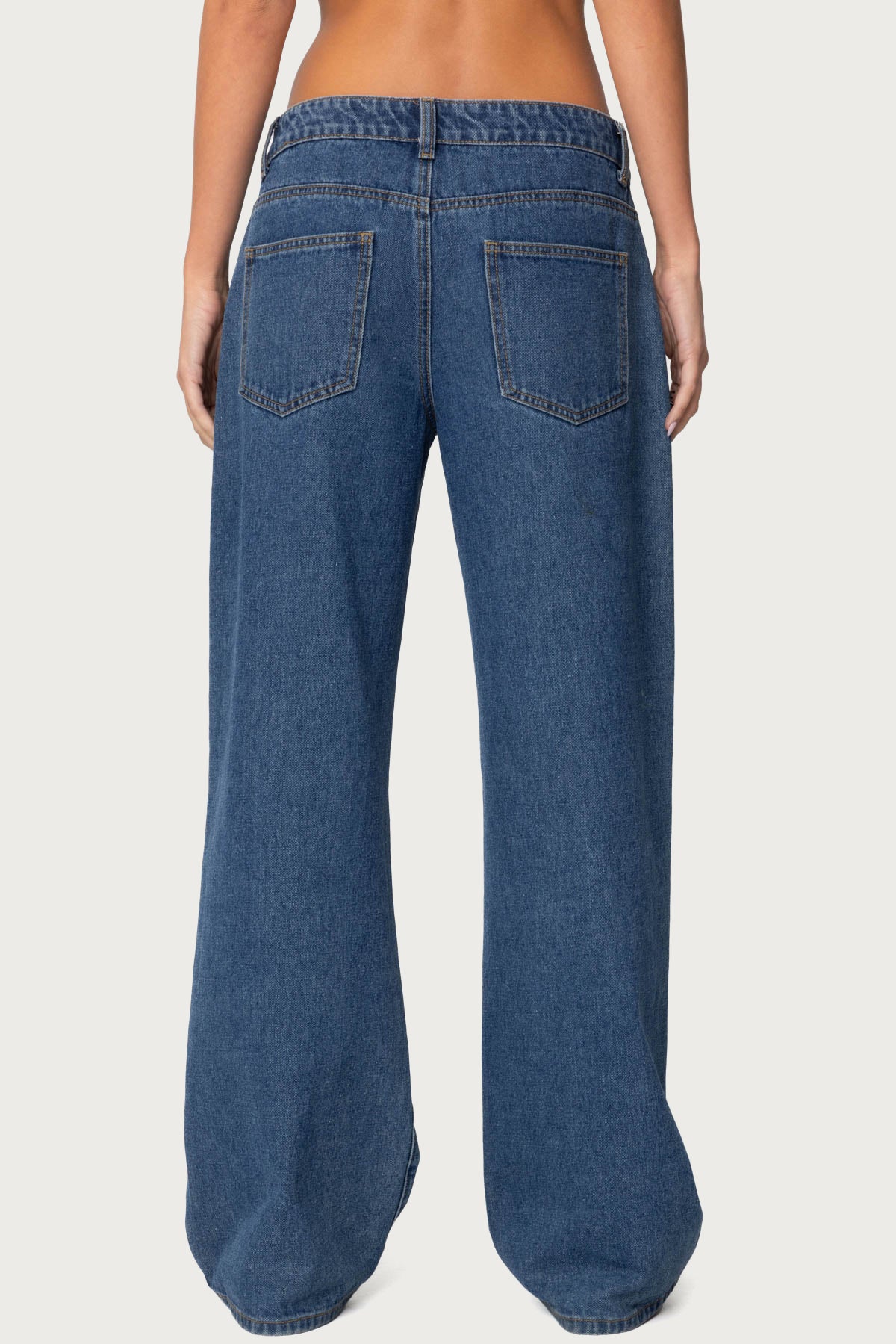 Raelynn Washed Low Rise Baggy Jeans - Image 4