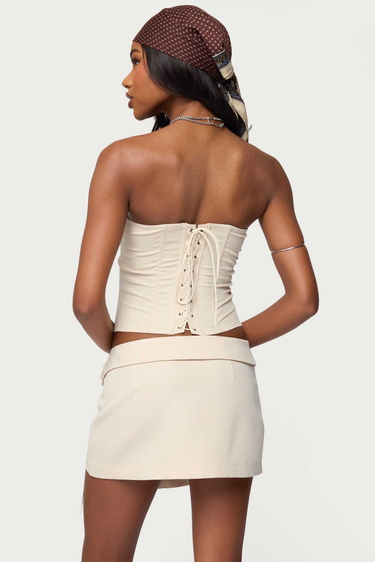 Selena Lace Up Corset - Image 4