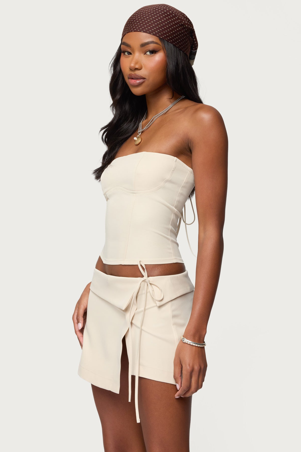 Selena Lace Up Corset - Image 3