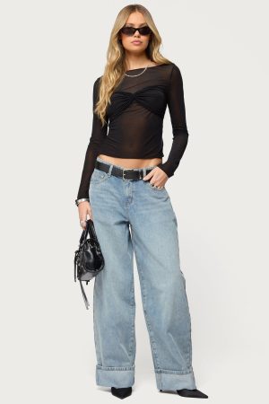 Kella Low Rise Baggy Jeans